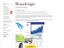 Tablet Screenshot of brandesign.in